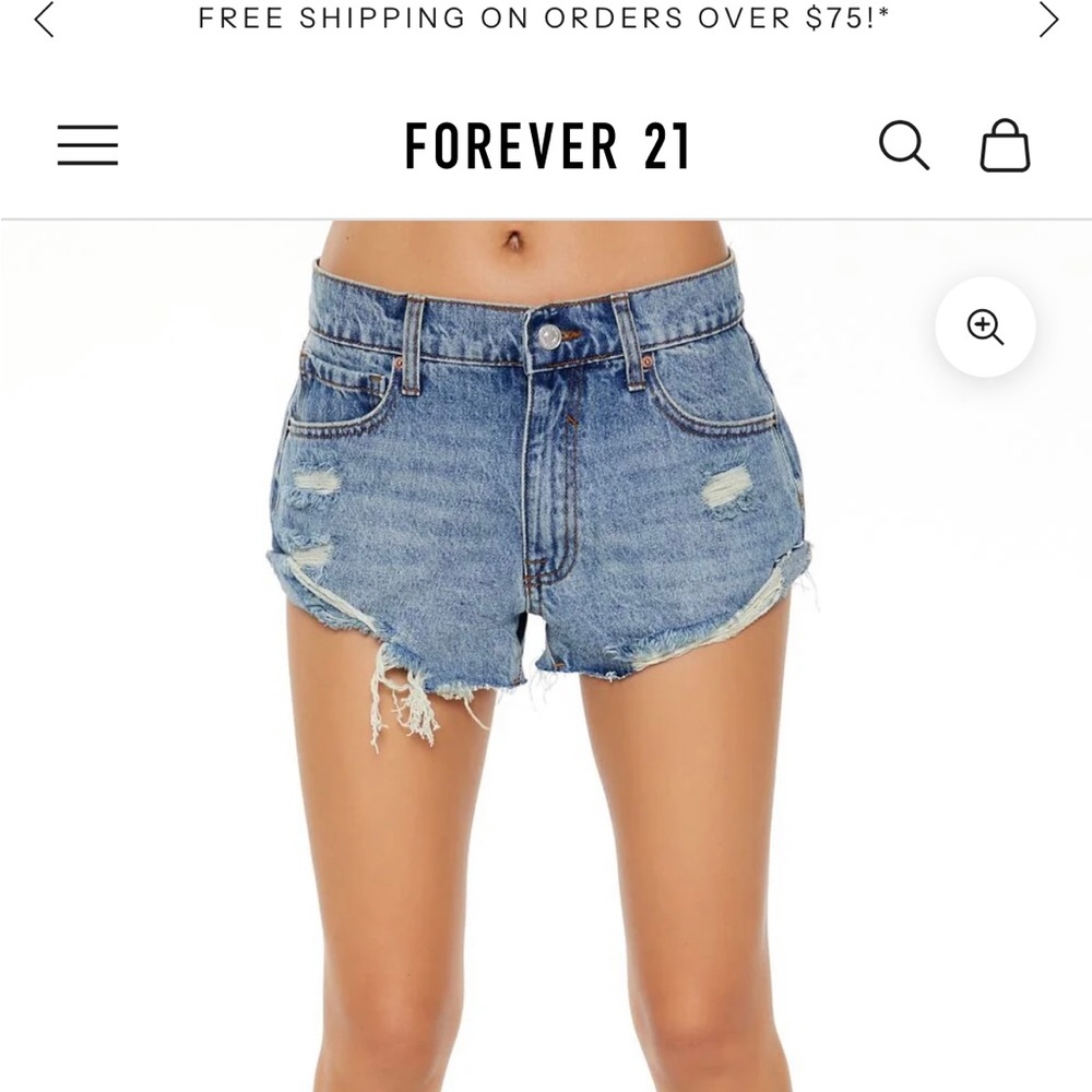 Denim Blue Women Shorts